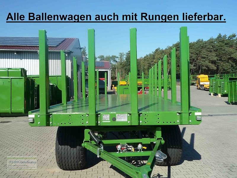 Ballentransportwagen типа PRONAR 3-achs Anhänger, Ballenwagen, Strohwagen, TO 26; 18,0 to, NEU, Neumaschine в Itterbeck (Фотография 20)