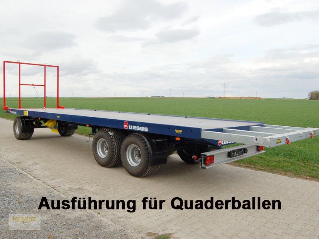 Ballensammelwagen типа Ursus Ballenwagen UBW18 (Plattformwagen, Ballenanhänger), Neumaschine в Ditzingen (Фотография 3)