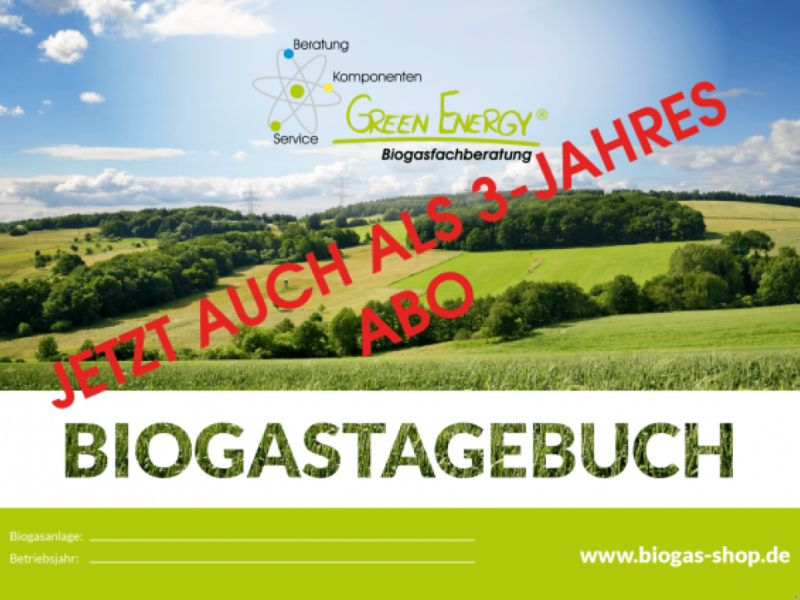 Sonstige Biogastechnik типа Green Energy Biogastagebuch, Neumaschine в Mitterteich (Фотография 1)