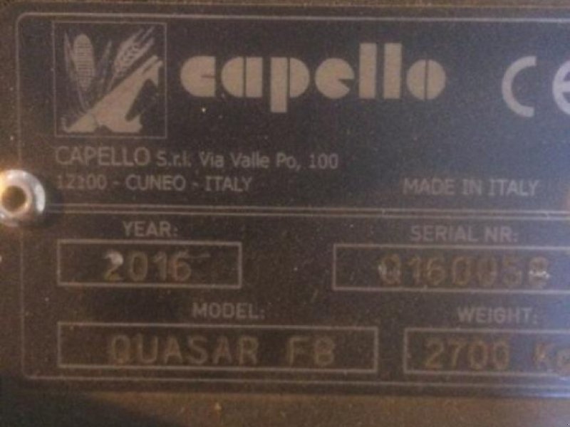 Maispflückvorsatz типа Capello Quasar F8, Gebrauchtmaschine в Полтава